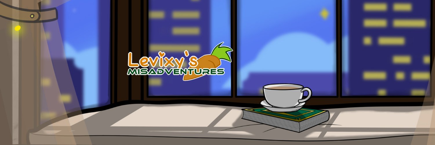 ✨Levixy 🥕| Cartoon Dragoness | Vtuber / PNGtuber banner