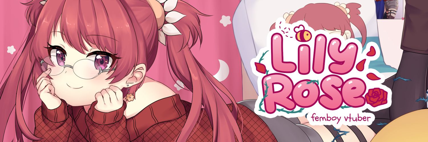 Rose🌹Thicc Thighs Femboy Vtuber banner