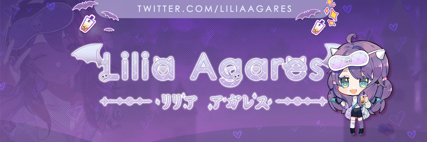🐑 ENVtuber Lilia Agares 🧋 banner