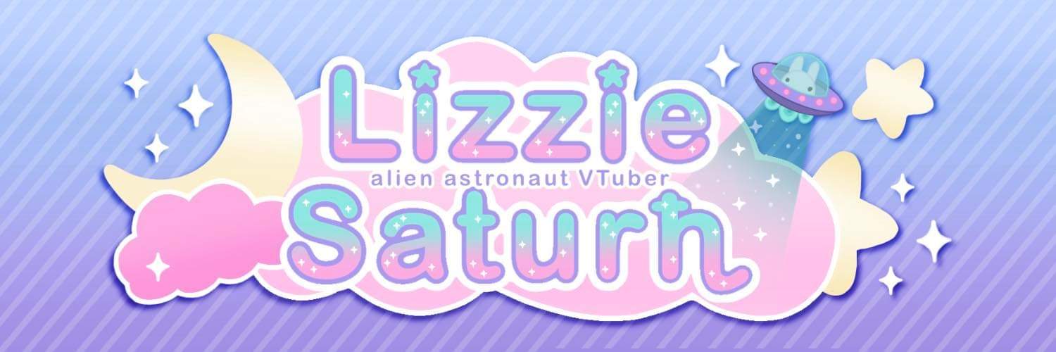 Lizzie 🪐 || predebut vtuber banner