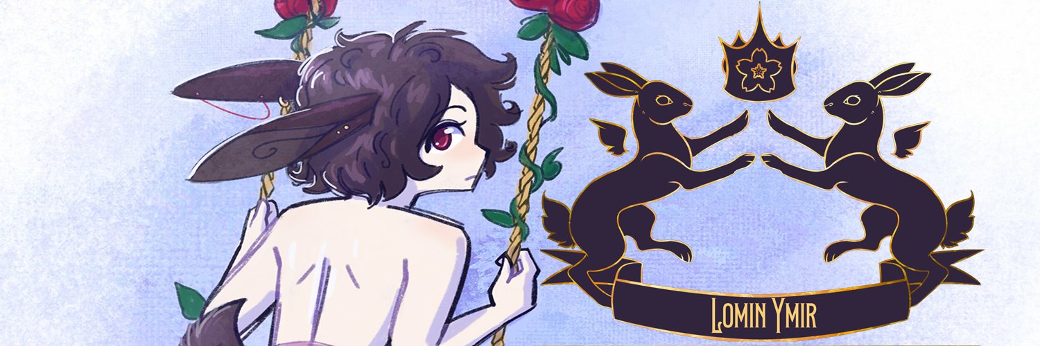 Lomin Ymir 🐇🥕🦋|| PNGTUBER banner