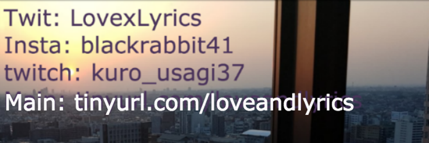 Christine 🐰💜 rabbit Vtuber banner