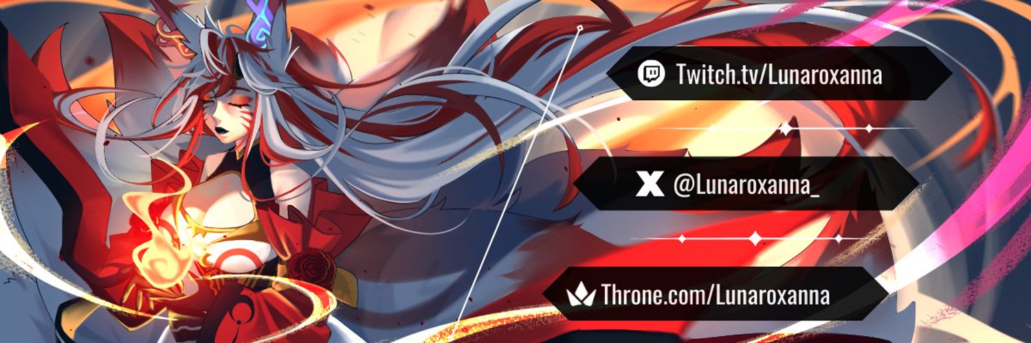 Lunaroxanna // ASMR LewdTuber // 18+ banner
