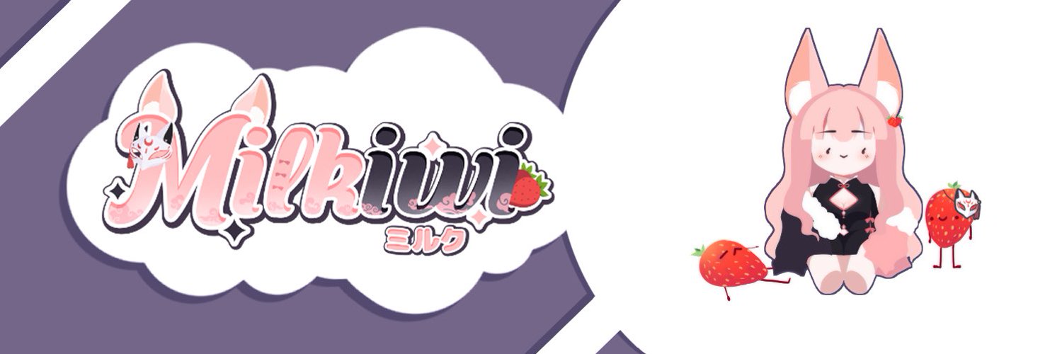 Milki🥛 VTuber banner