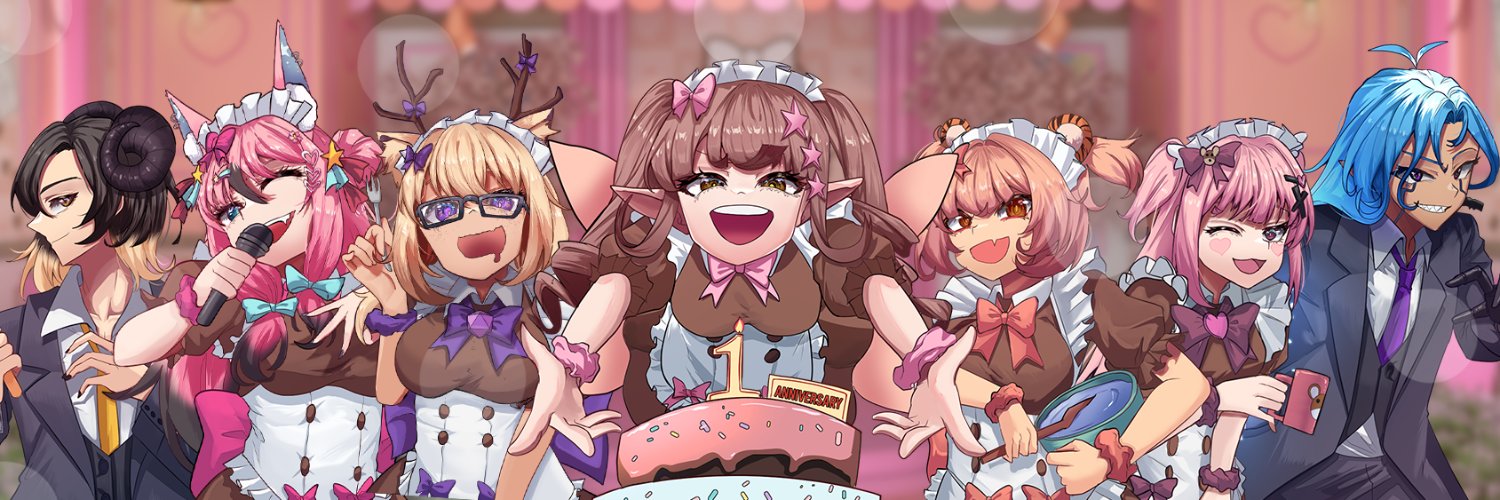 ꔫMOE!Liveꔫ Maid Cafe VTuber Group banner