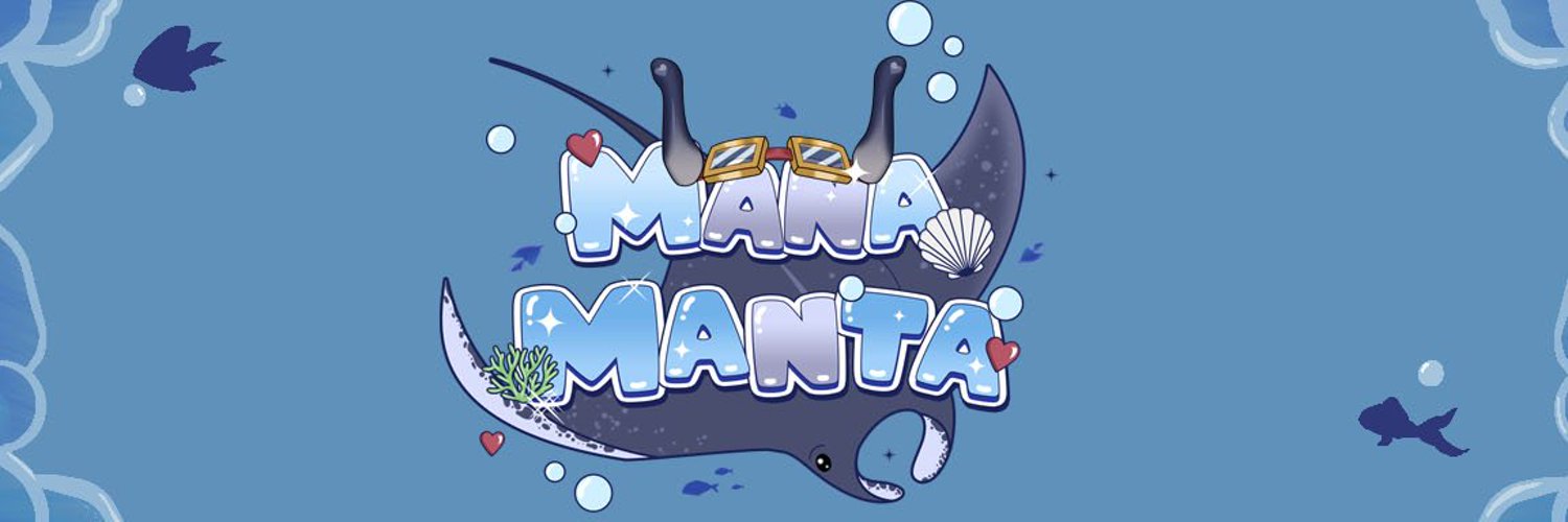 Mana Manta | ENVtuber banner