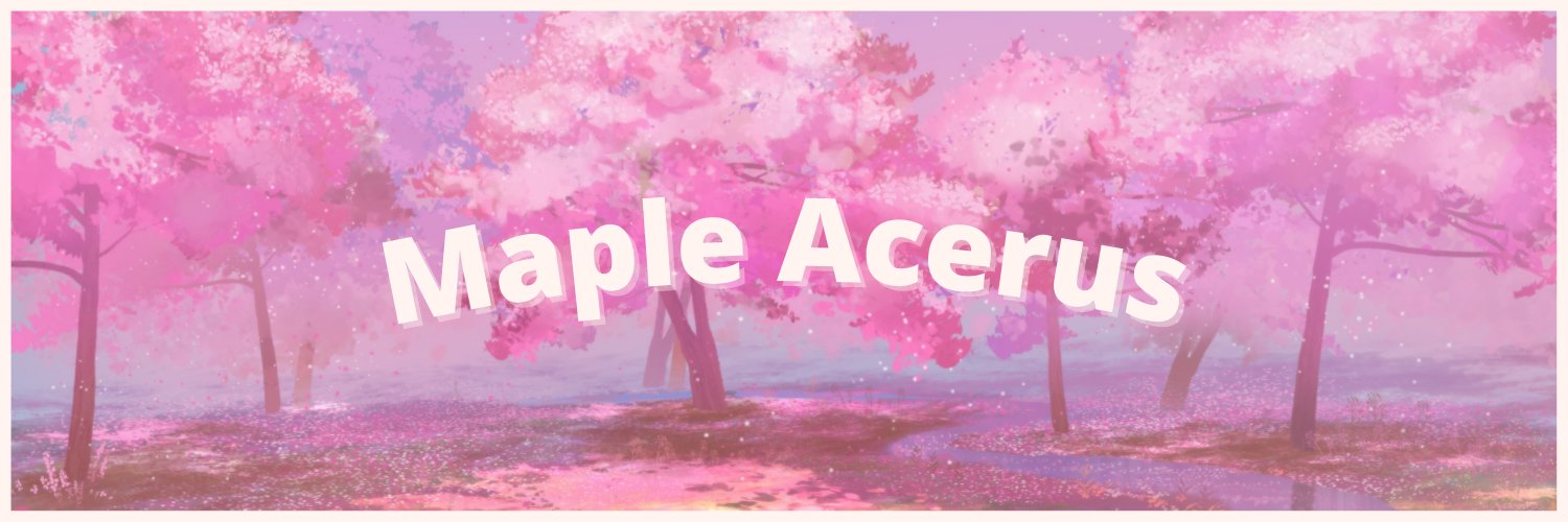 MapleAcerus banner