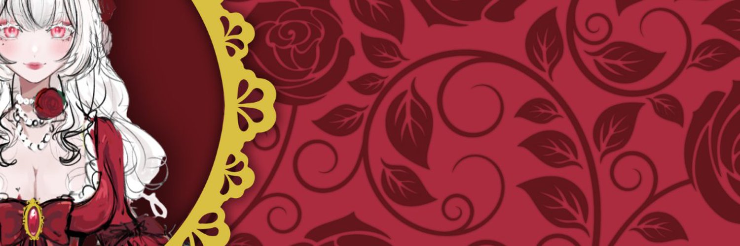 Mariette Rosée 【🌹】 ENVtuber banner