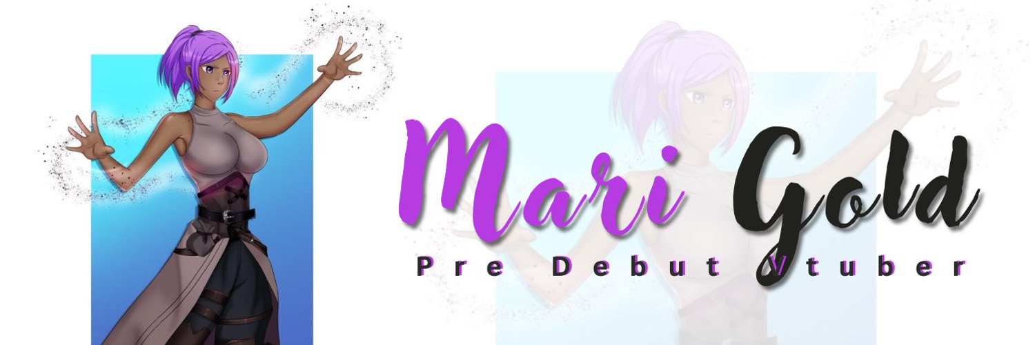 ⭐️Mari Gold ⭐️ | Pre-Debut Vtuber banner