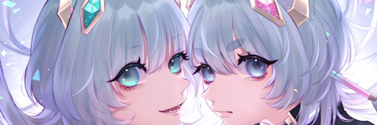 Mei & Dei Stellar ✧✦ 🚀 Twin Vtubers of【TRΛVΞRSΞ】 banner