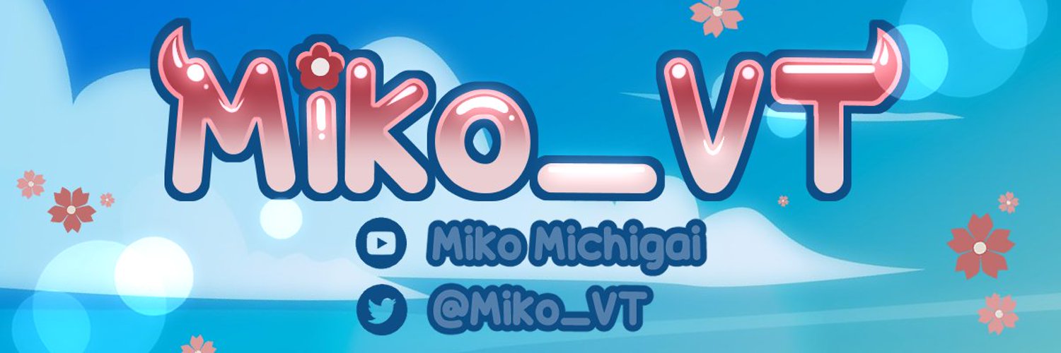 Miko Michigai 👹 ENVtuber 🌸 Happy Holidays! banner