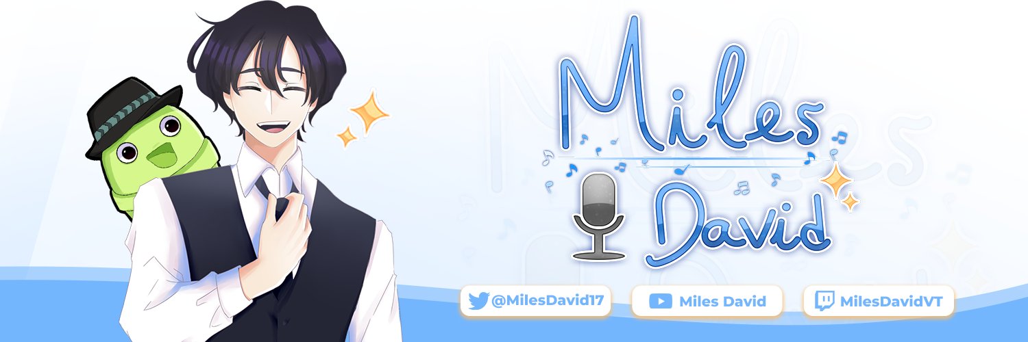 Miles David 🥂🎙️ | Host Vtuber | 🔞| NEW COVER! banner