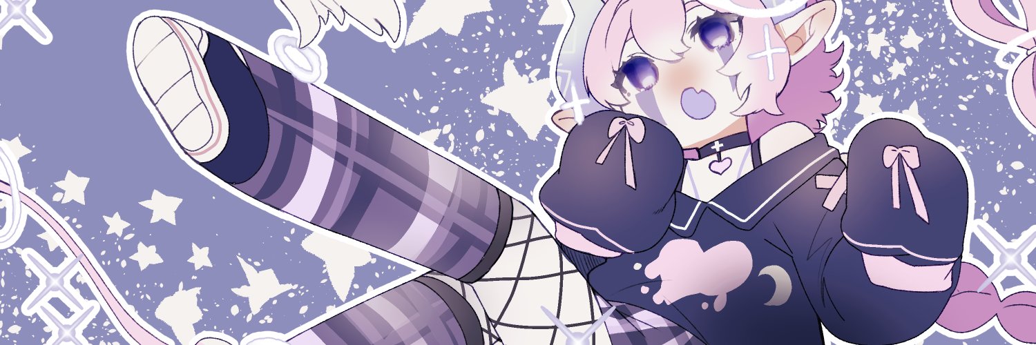 Milk / #envtuber / banner
