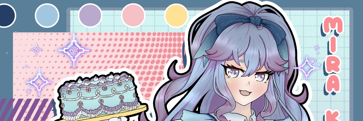 Mira Kolette🥀🩵| PREDEBUT ENVtuber banner