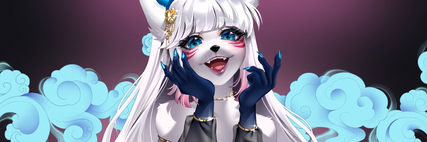 Miss Rogue⛩️🎐Yokai Kitsune Vtuber banner