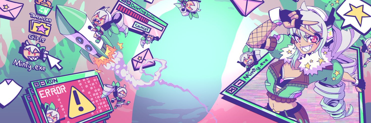 Mixty - Virus ENVTuber 🍬⚡️ banner