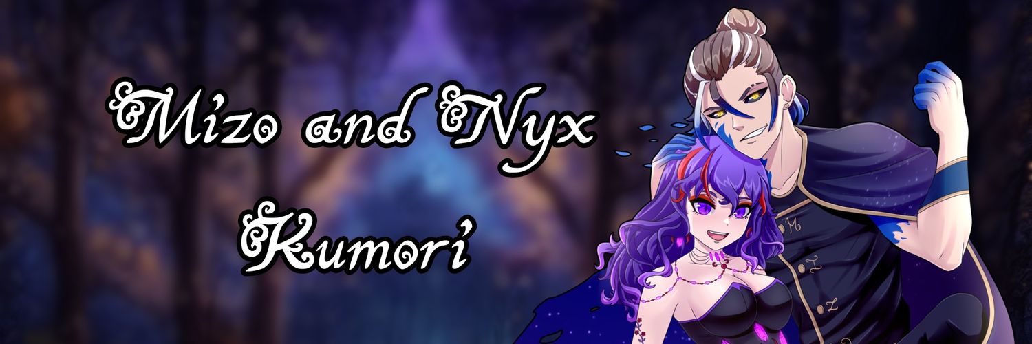 🔥Mizo💙 & 🌑Nyx Kumori💜 🔞lewdtubers🔞 banner