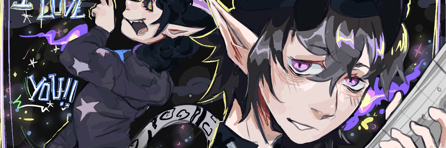 Moffisz | Vtuber | Vgen artist 🎸 banner