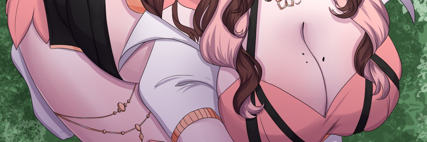 Momo🌿🌸| Raccoon Vtuber banner