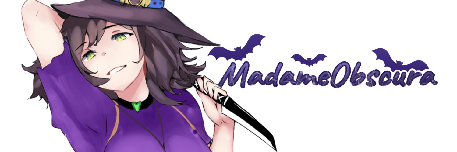 MadameObscura(Vtuber/Live2DRigger)Commissions Open banner