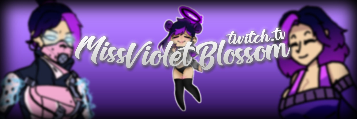MsVioletBlossom || ENVtuber banner