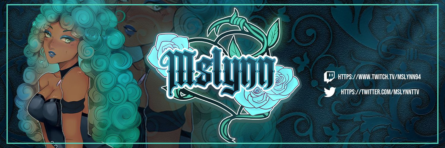 Mslynn 🗡️🌹ENVtuber banner
