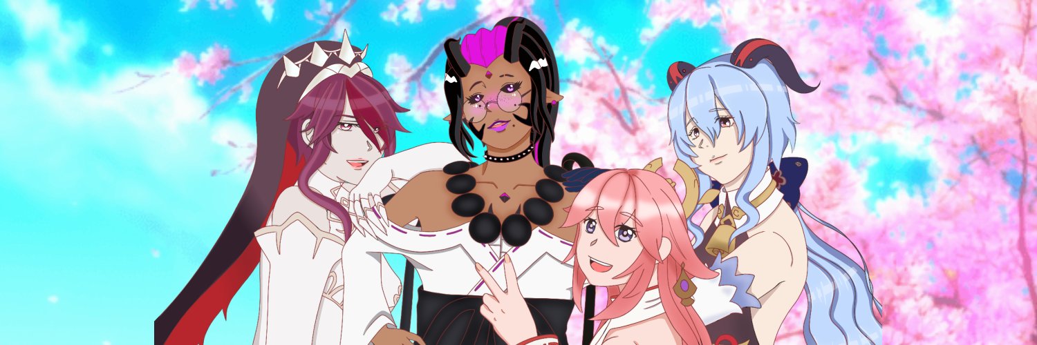 Murasaki Kurome ✿ VTuber ✿ banner