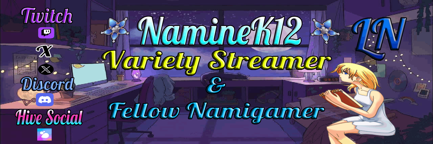 💙 Lady Namine 💙 Witchy (ENVTUBER/VTUBER) banner