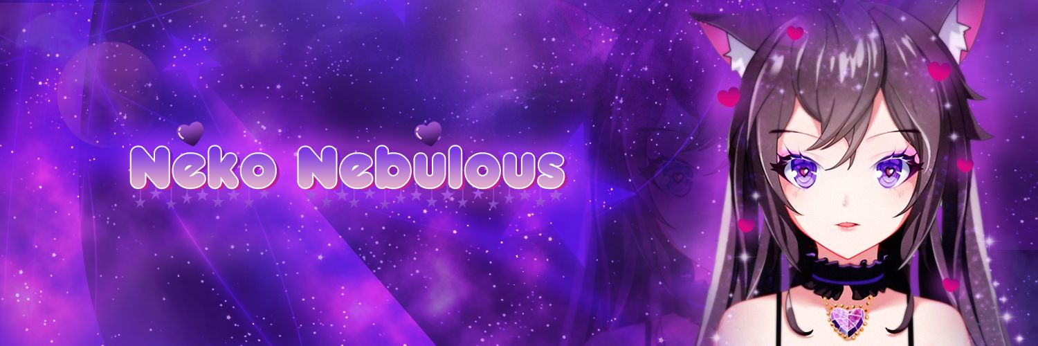 Neko Nebulous 💜 ENVtuber 💜 banner