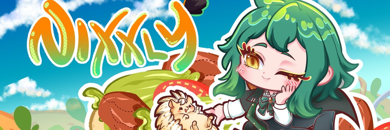 N i XLyy ☾Pixel Artist ☾ Bird Vtuber 🐦⬛ banner