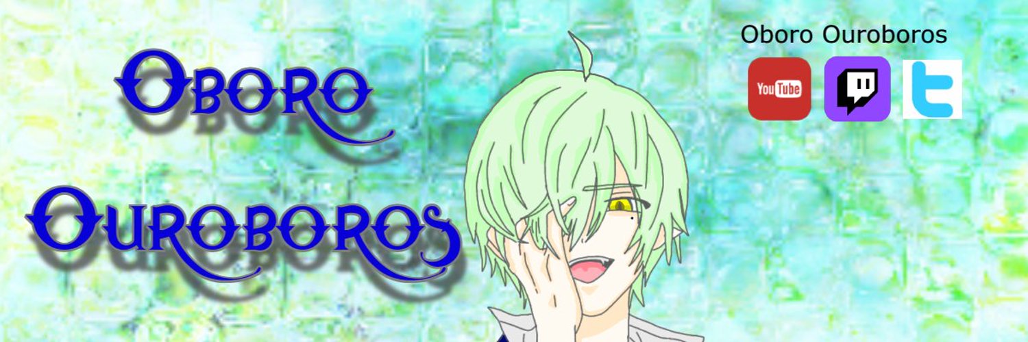 Oboro 🎮😈 Chuuni ENVtuber banner