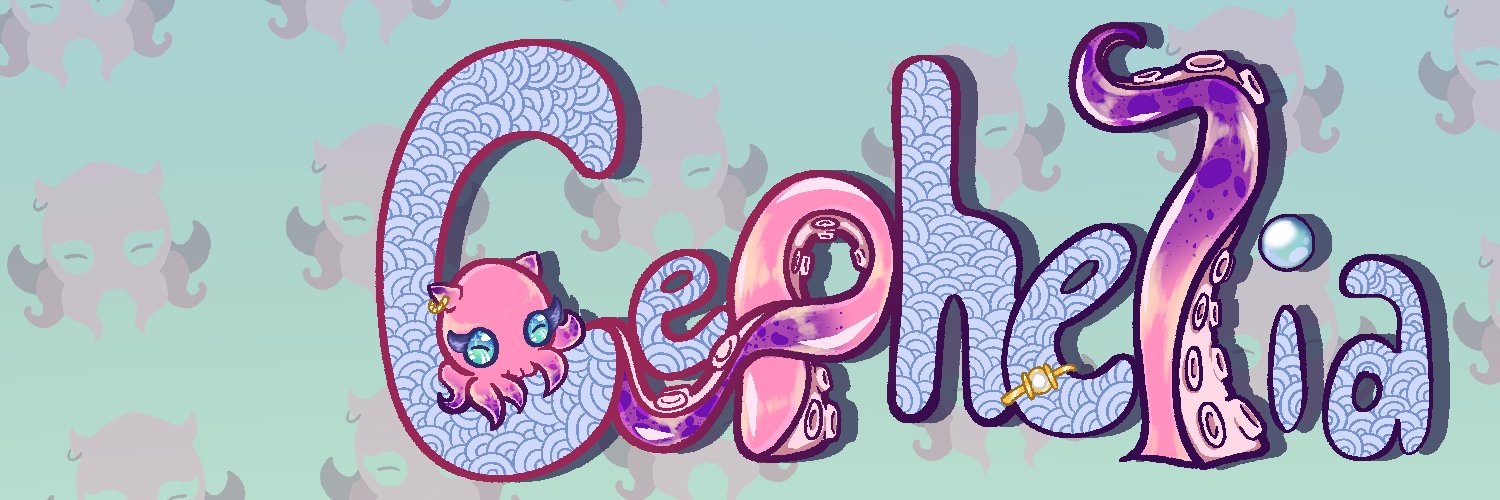 Cephelia 🐙 EN/PH Vtuber banner