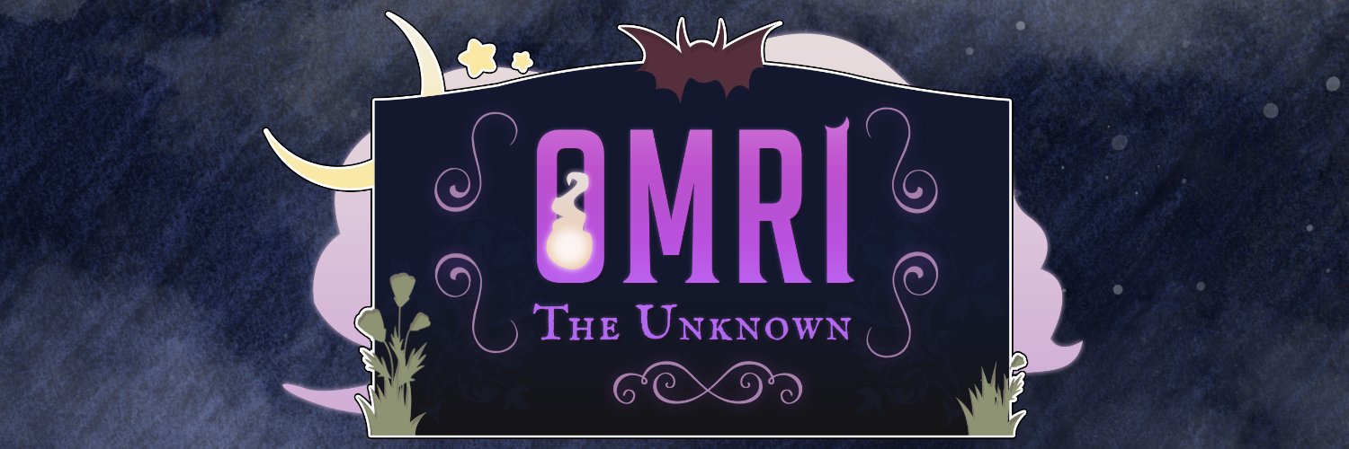 Omri The Unknown 👻🪦 Vtuber / Vartist banner