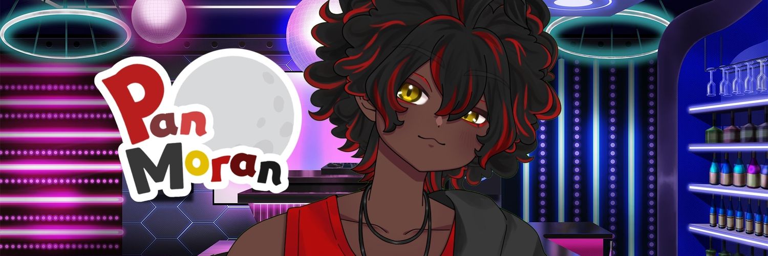 Pan Moran 🌑 EN VTuber banner