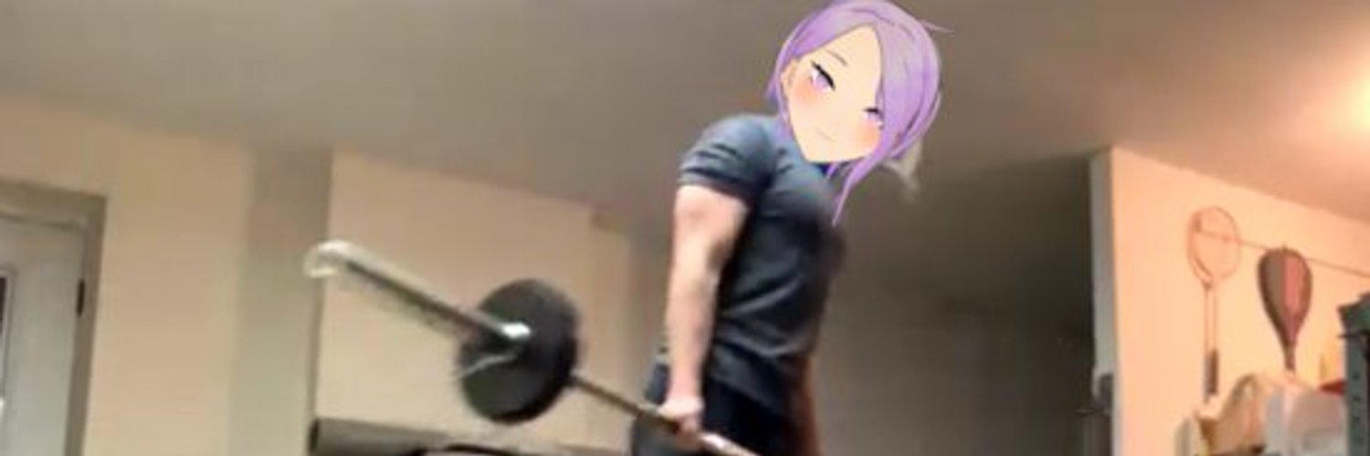 Pandaa, Powerlifter Vtuber banner