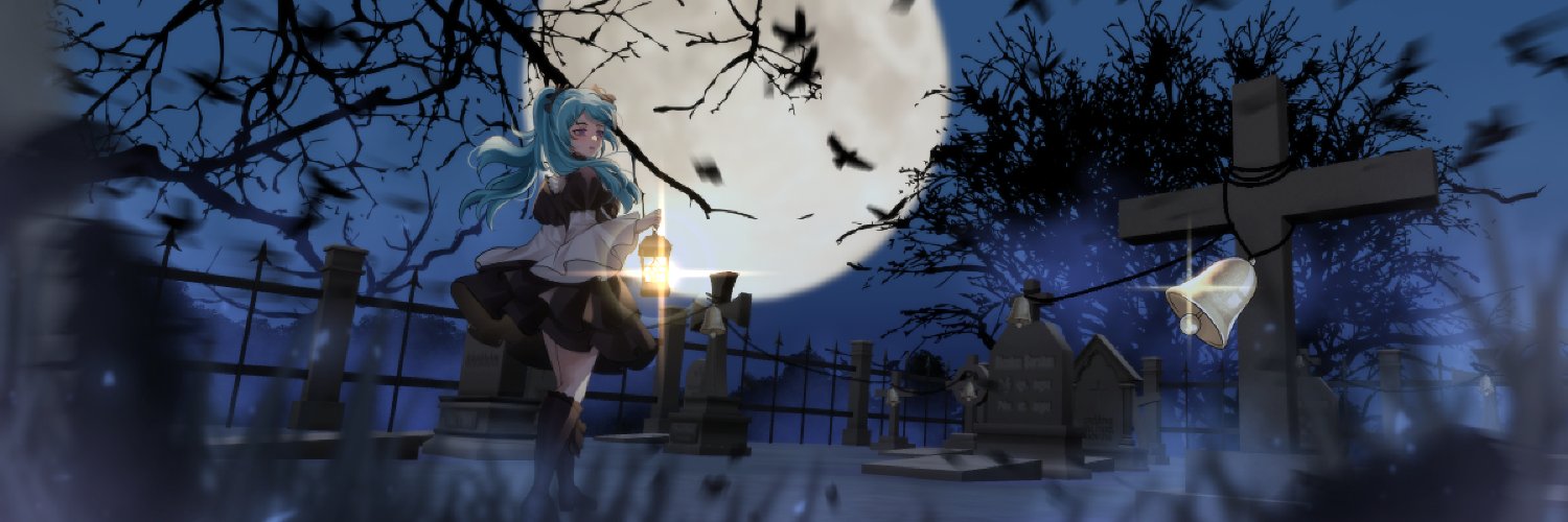 🩵Miu👻//Ghost Hunter//Variety ENVTuber banner