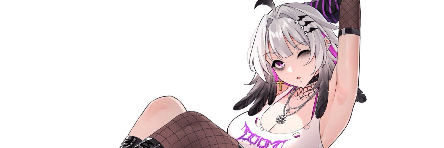 QuiverWisp 🐦⬛💜💀|PREDEBUT banner