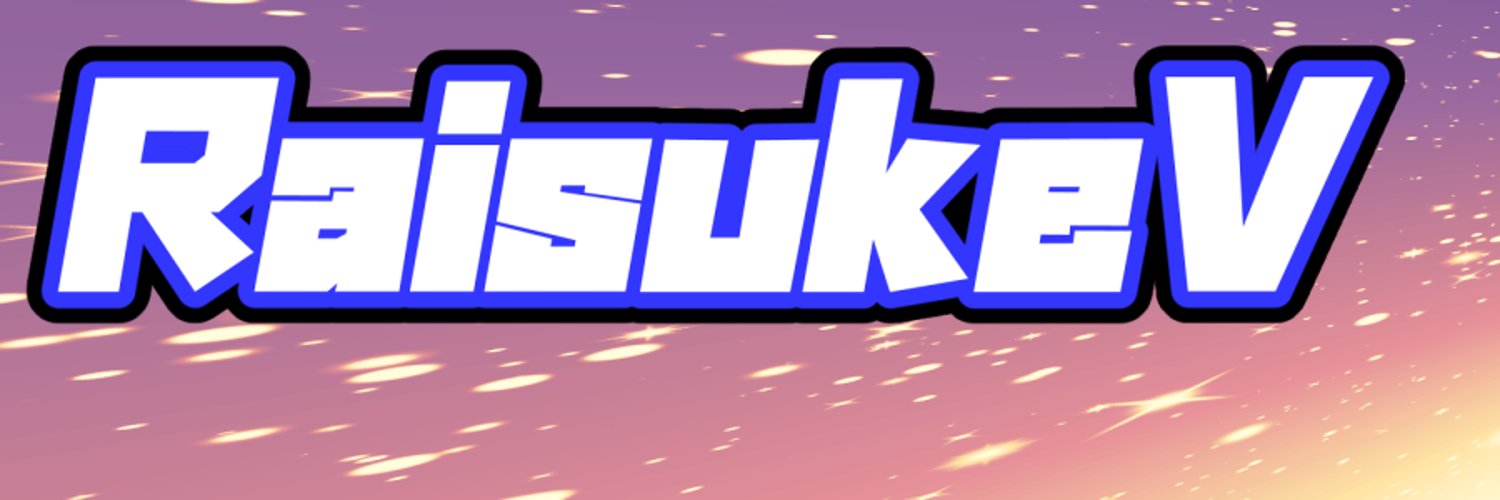 Raisuke🃏@JPVtuber banner