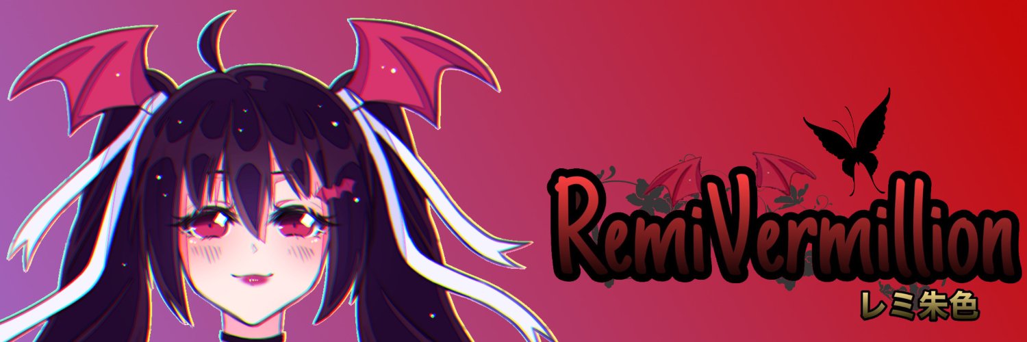 Remi Vermillion | ENVtuber banner