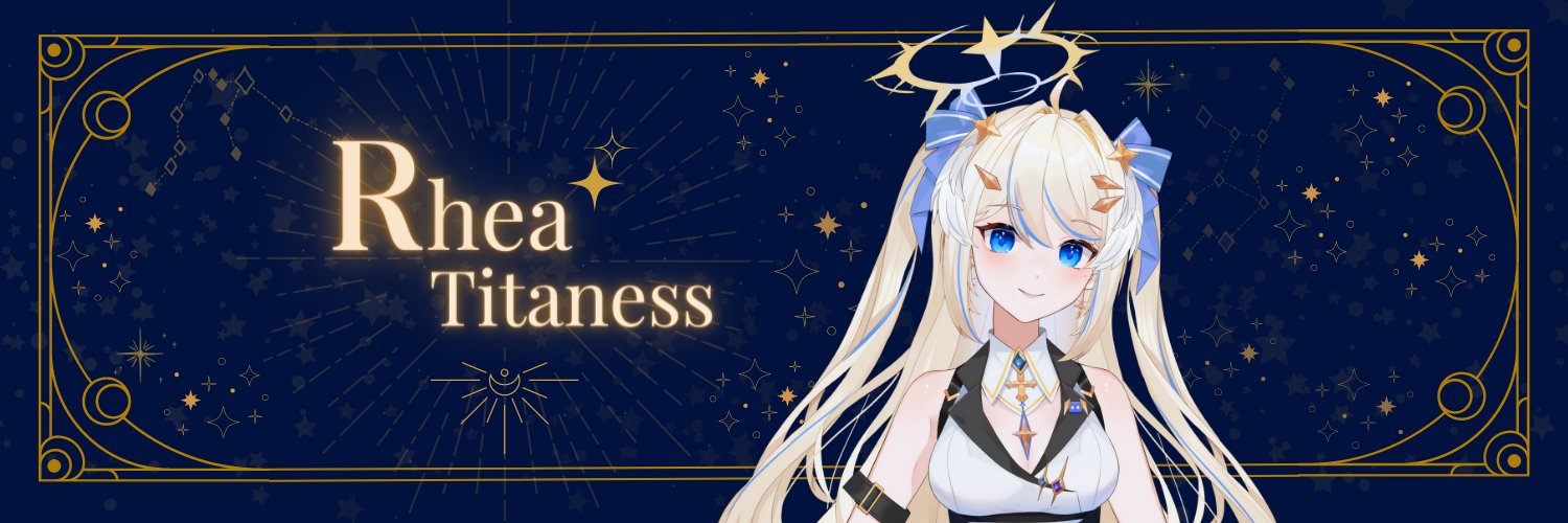 Rhea Titaness | VtuberID banner