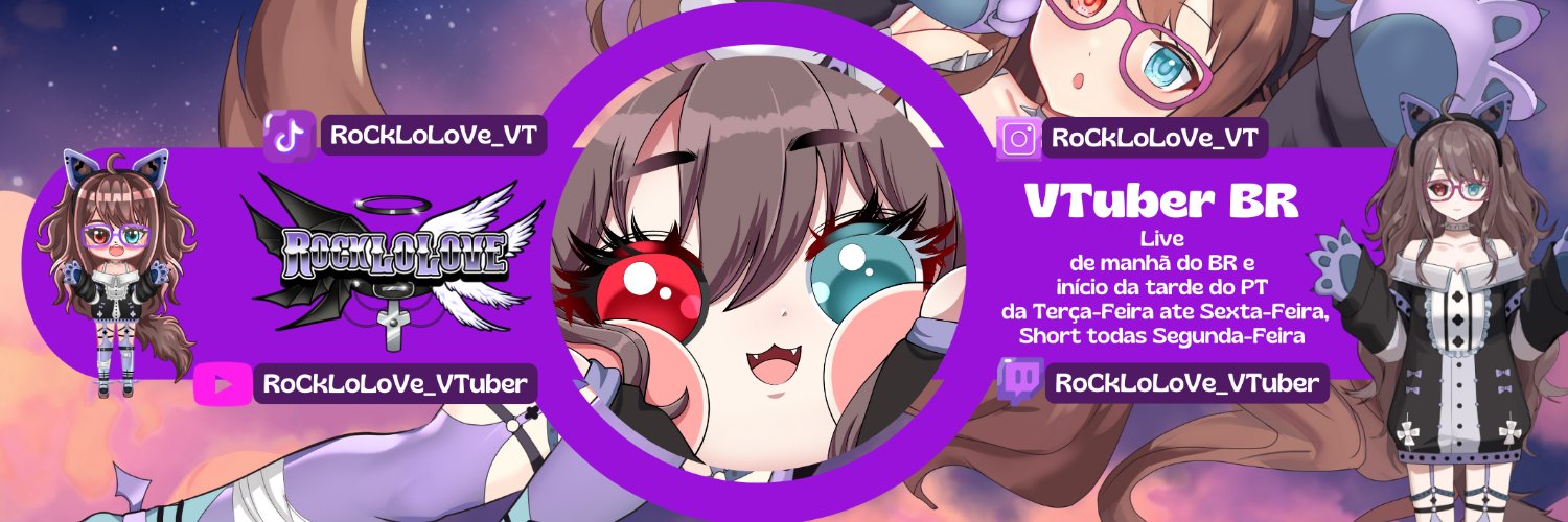 ♰ RoCkLoLoVe † VTuber BR † VTuber ITA ♰ banner