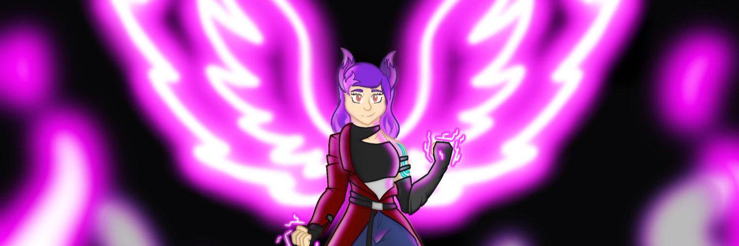 Rogue | PNGtuber 💜🐺🔥 banner