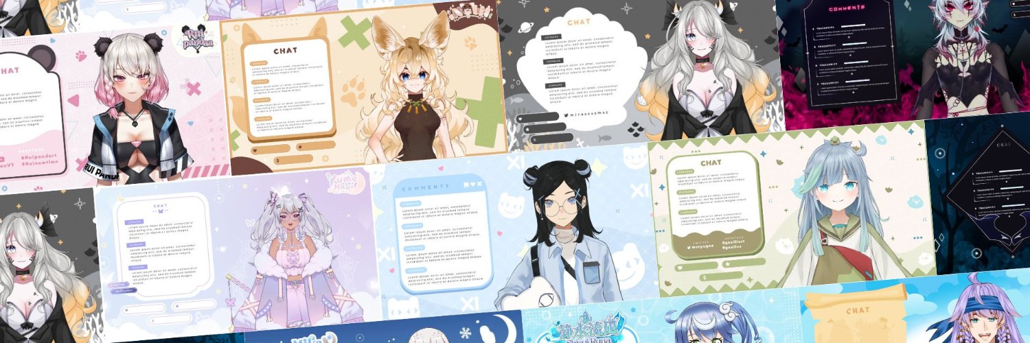 Melona Rumiya 🍈 overlay comms open banner