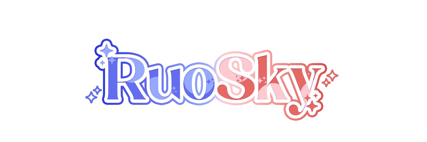 Ruosky - VArtist | VGen Comms Open | PNGTuber banner