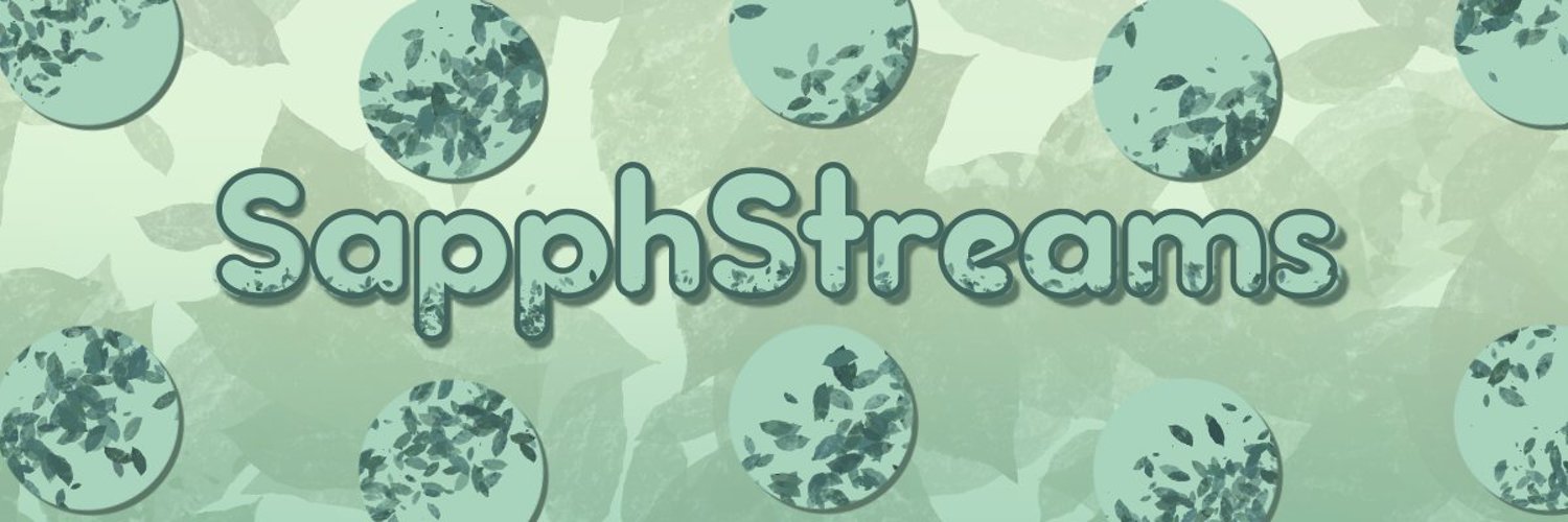 Sapph @ new PNGtuber ♡ banner