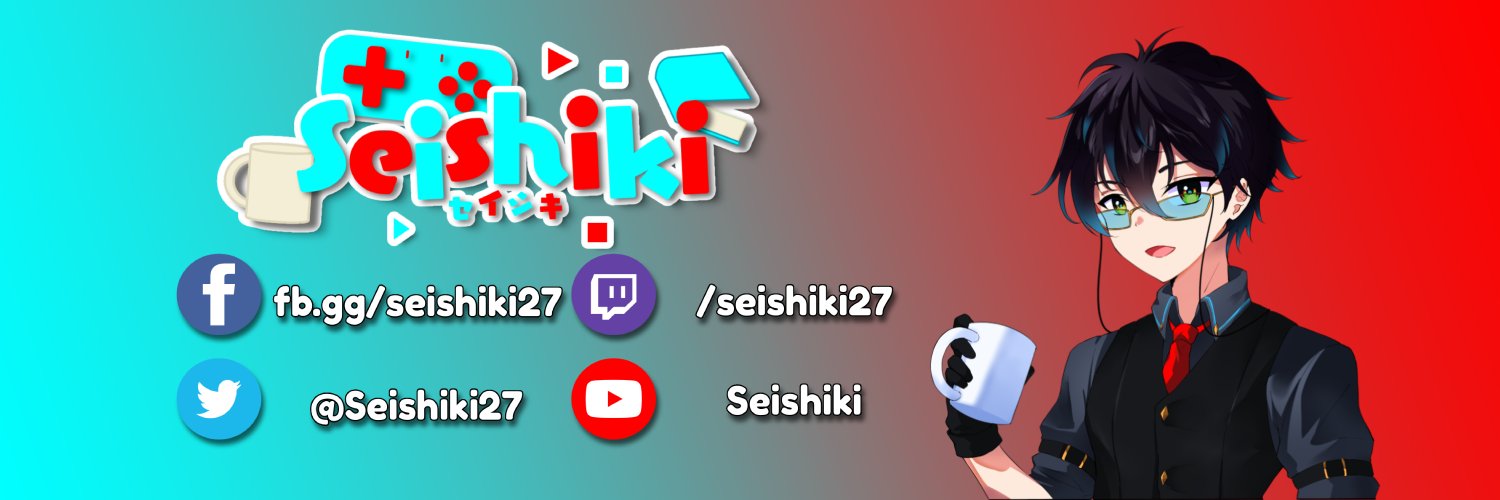 Seishiki Ch. セイシキ | PNGTuber banner