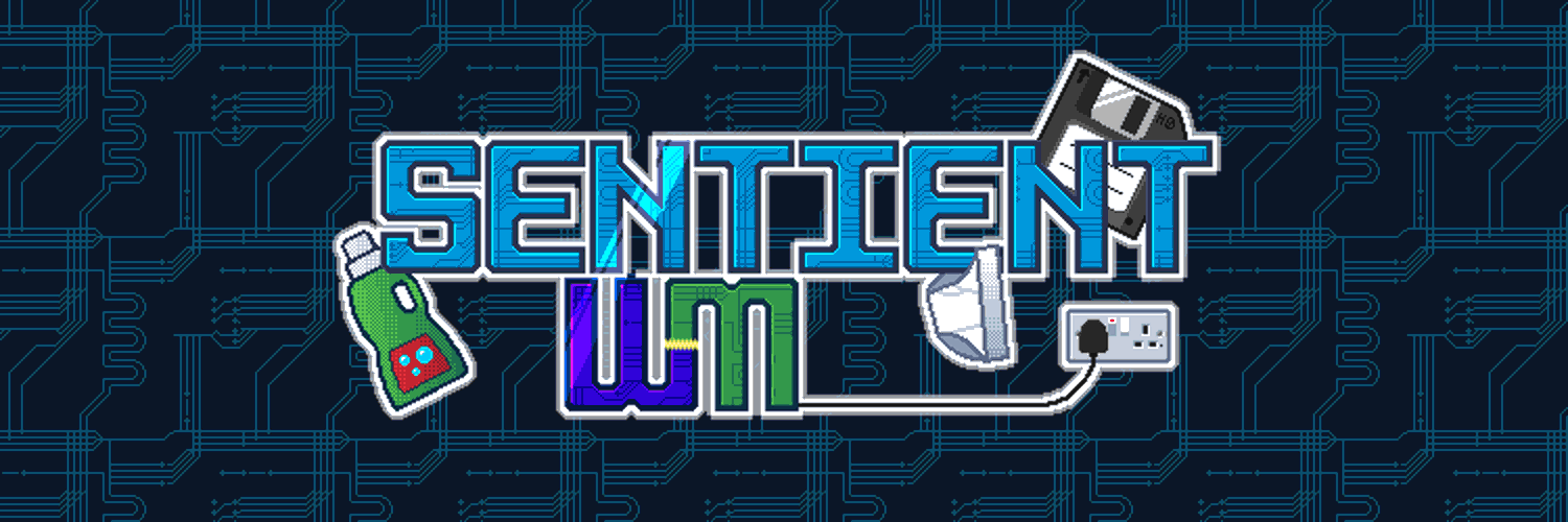 SentientWM | 💾💿 | ENVTuber banner