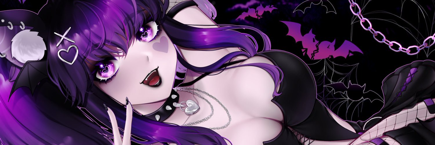 ShyHexed | ENVtuber | Spooky & Sweet banner