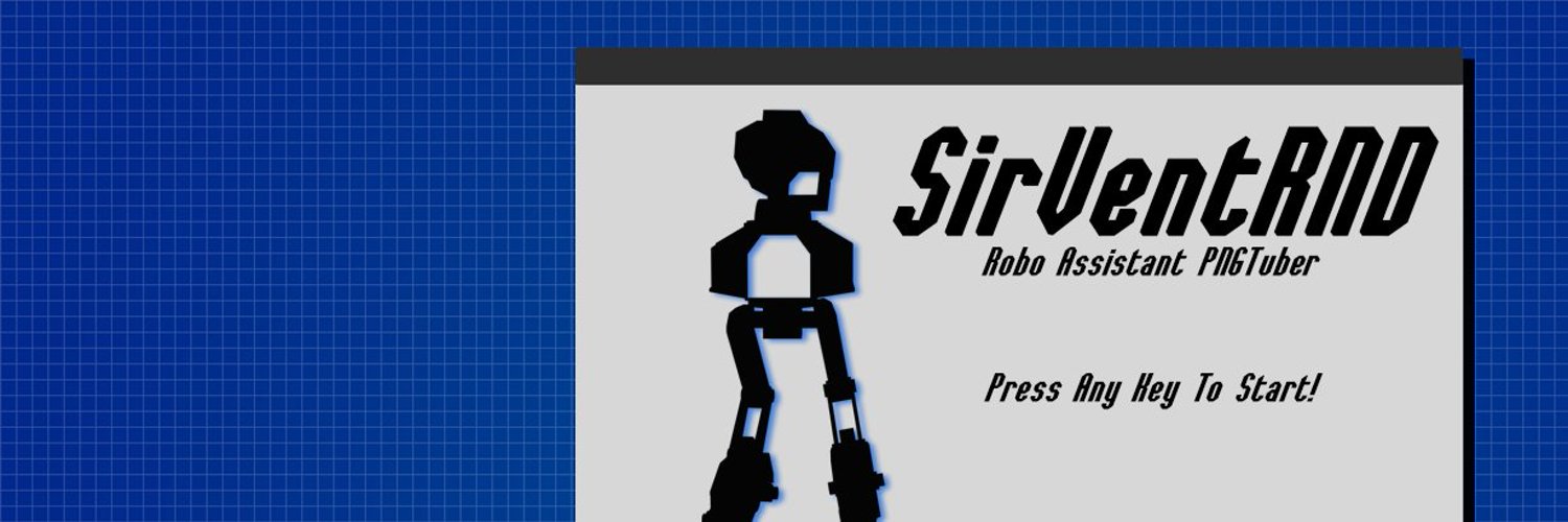 SirVentRND | Robo Assistant PNGtuber banner
