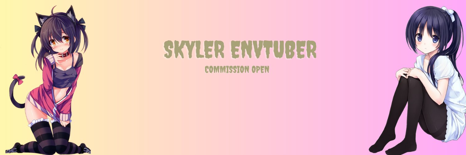 Skyler🎨 ENvtuber banner